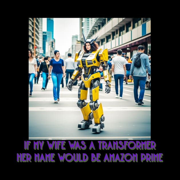 Transformer Amazon Prime by Fishinghawk Designes