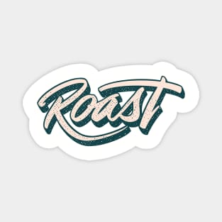 Coffee Roast Typography Magnet