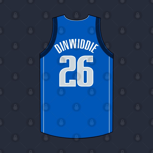 Spencer Dinwiddie Dallas Jersey Qiangy by qiangdade