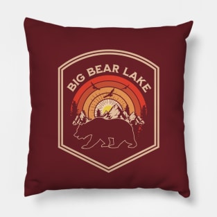 Big Bear Lake California Pillow