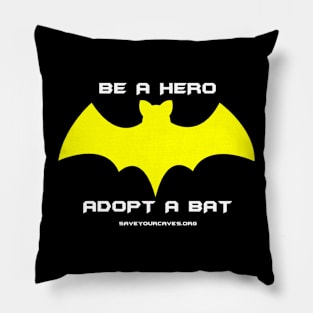 Adopt a bat! Pillow