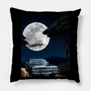 Impala and the moon Pillow