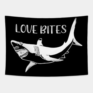 Love Bites Shark Tapestry