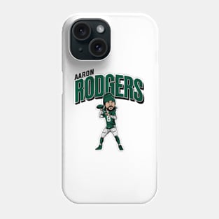 Aaron Rodgers New York Caricature Phone Case