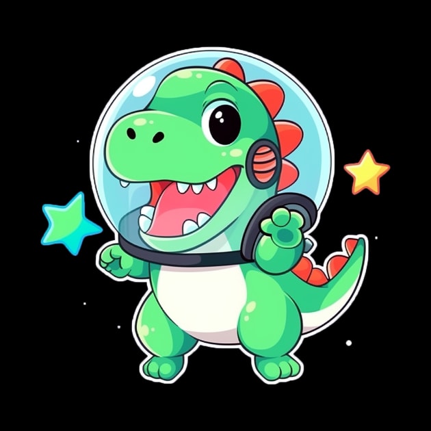 space dino by Ninja banana