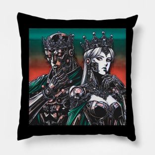 Cyborg King + Queen Pillow