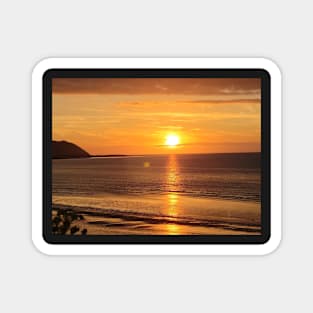 beautiful sunset, gift, love, nature beauty, nature Magnet