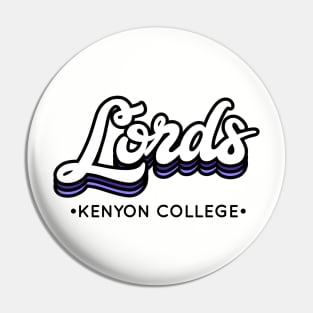 Lords - Kenyon University Pin