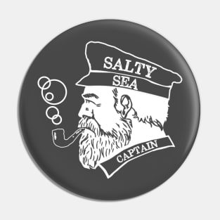 Salty Sea Captain T-Shirt Pin