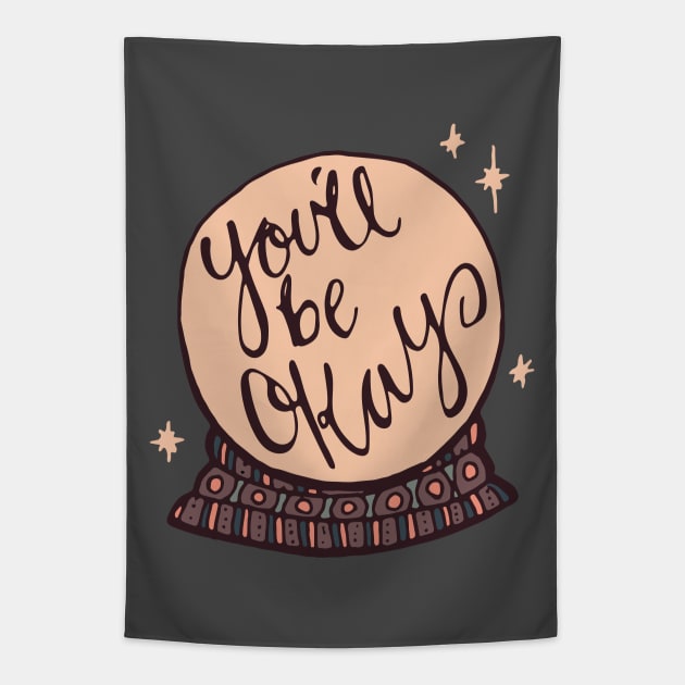 Fortune teller Tapestry by RebekahLynneDesign