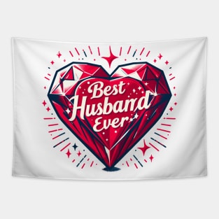 Best Husband Ever Tapestry