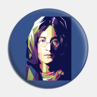 John Lennon pop art style Pin