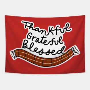 Thankful-Grateful-Blessed Tapestry