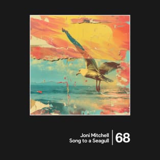 Song to a Seagull - Original Minimalist Graphic Fan Artwork T-Shirt