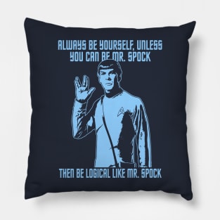 STAR TREK  - Always be logical Pillow