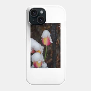 April Snow and Tulips Phone Case