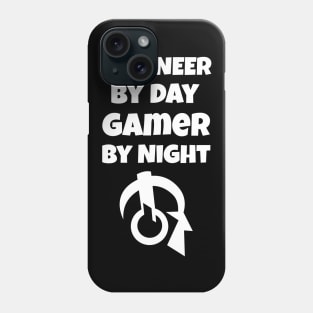 Engineer By Day Gamer By Night Phone Case