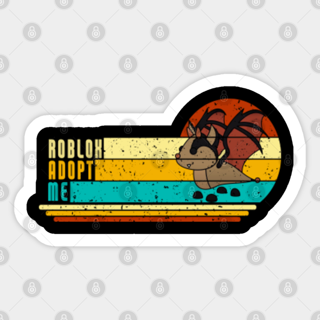 Roblox Adopt Me Bat Dragon Roblox Adopt Me Sticker Teepublic - roblox noob bat