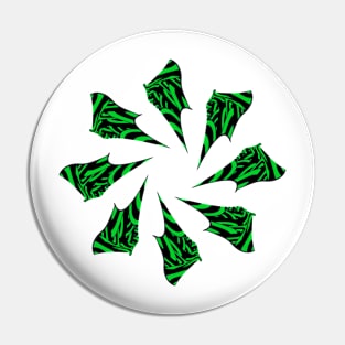 Green Star Pin