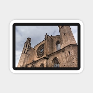 Santa Maria del Mar church Magnet