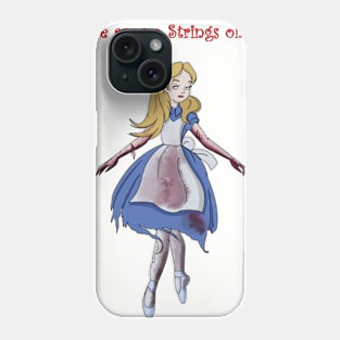 Zombie Malice in Wonderland Ballerina Phone Case