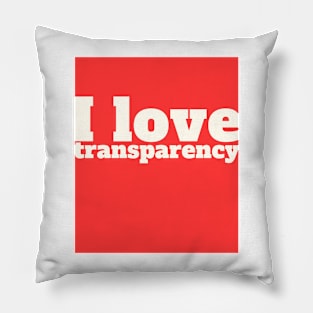 Transparency Pillow