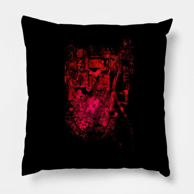 Proton Variant Pillow by MattBeard