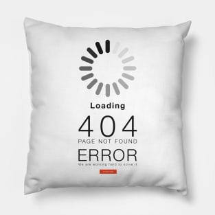 404 Not Found Pillow