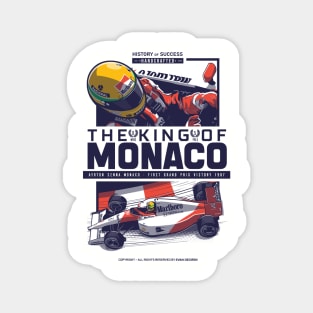 F1 The King of Monaco Magnet