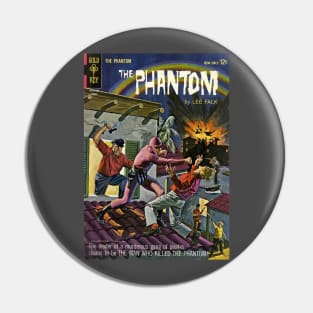 Gold Key The Phantom Comic Book Cover Pin