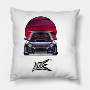 SUBARU IMPREZA WRX GC8 BUGEYE violet Pillow