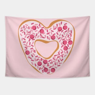 Donuts heart Tapestry