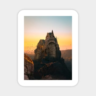 Mountain Top Castle Magnet