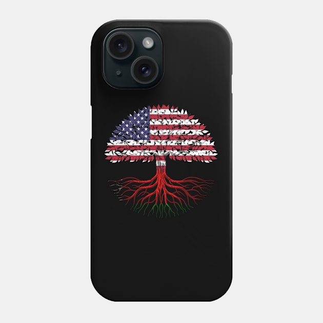 Belarusian American citizenship gift Phone Case by SerenityByAlex