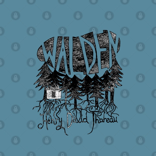 Walden (black) by louweasely