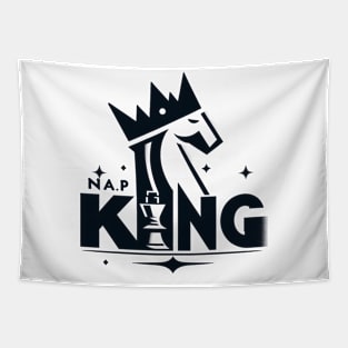 Nap Chess King Tapestry