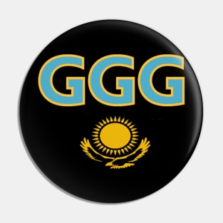 GGG Kazakhstan Shirt Pin