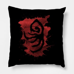 Bloodborne - Beast's Embrace Rune (Negative) Pillow