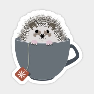 Winter Holiday Hedgehog Magnet