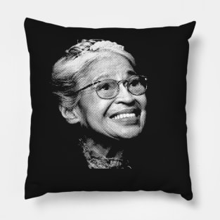 Rosa Parks Art Pillow