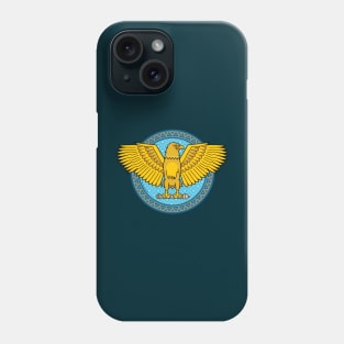 Glorious Gold Eagle Shield Phone Case