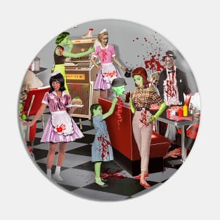 Zombie Diner Pin