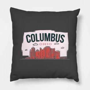 Columbus Ohio Pillow