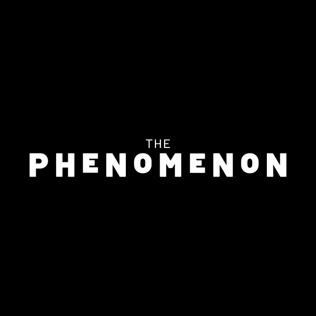 The Phenomenon - White Logo by The Phenomenon