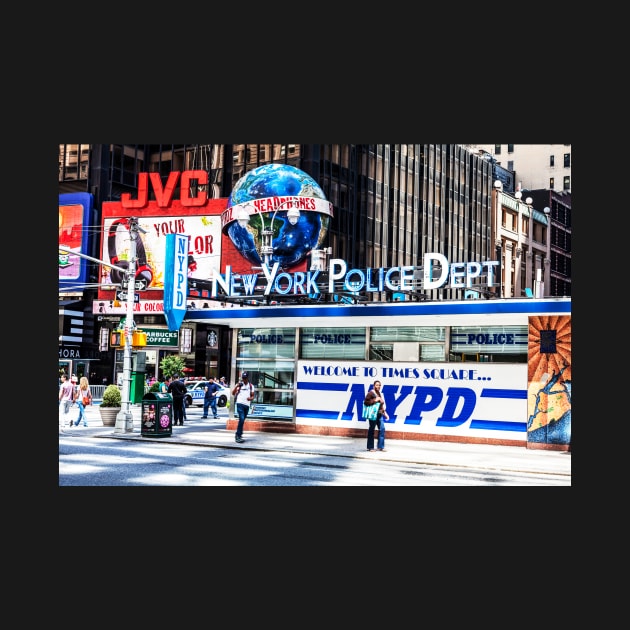 Times Square New York Police Dept by tommysphotos