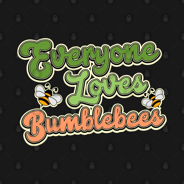 Everyone loves bumblebees by Simmerika