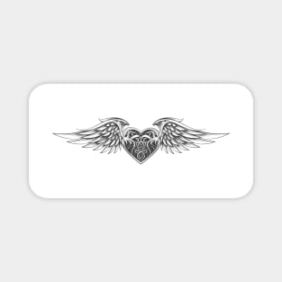 Heart with Wings Magnet