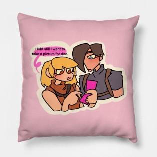 Ashley And Leon Downtime Pillow