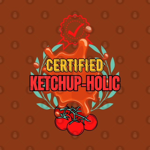 Certified  Ketchup-Holic - Funny Ketchup by SEIKA by FP