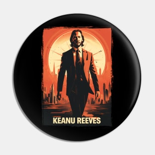 Keanu Reeves Pin